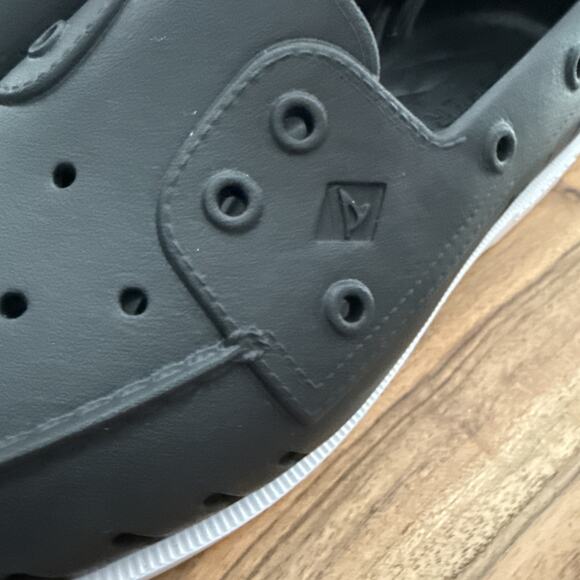 Sperry Top-Sider Top-Sider A/O Float Women's Size 11M Black White Boat Shoes NEW - Picture 8 of 15